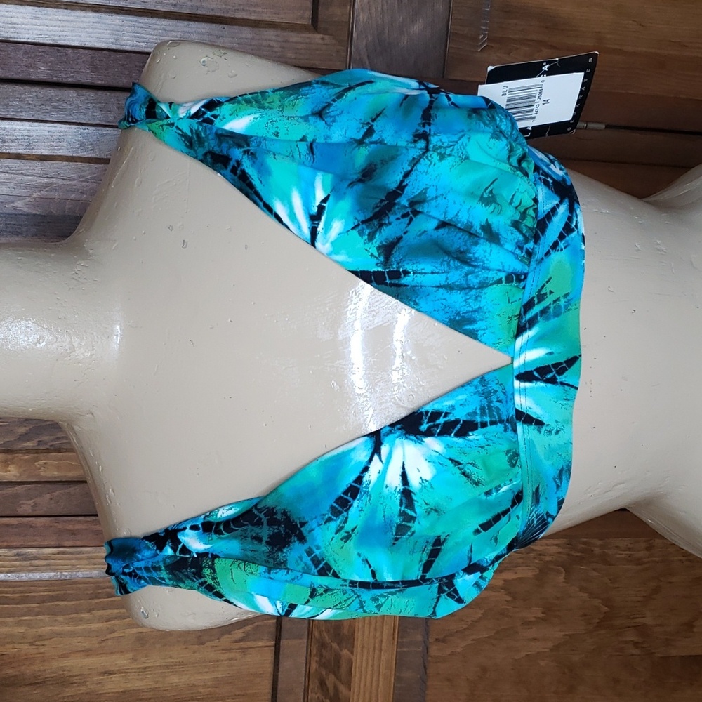 La Blanca NWT Bikini Swim Top Sz 14